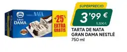 Masymas Tarta de nata gran dama nestlé oferta