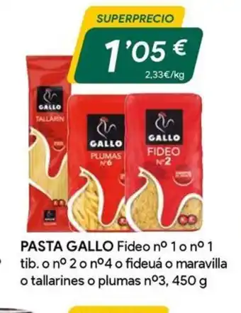 Masymas GALLO Pasta oferta