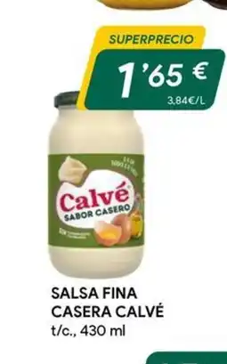 Masymas CALVE Salsa fina casera oferta