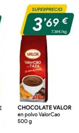 Masymas VALOR Chocolate oferta