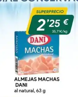 Masymas DANI Almejas machas oferta