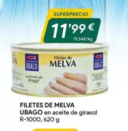 Masymas UBAGO Filetes de melva oferta