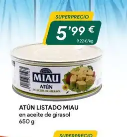 Masymas MIAU Atún listado oferta