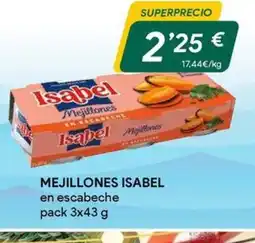 Masymas ISABEL Mejillones oferta