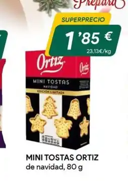 Masymas ORTIZ Mini tostas oferta