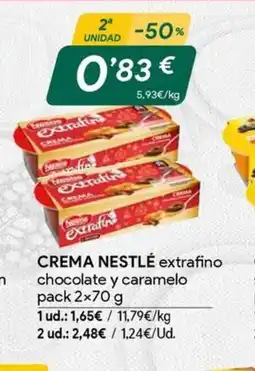 Masymas Crema nestlé oferta