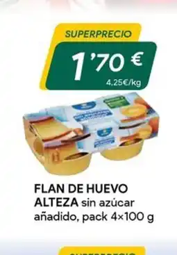 Masymas ALTEZA Flan de huevo oferta