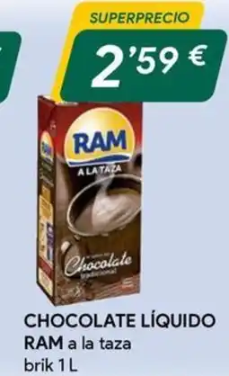 Masymas RAM Chocolate líquido oferta