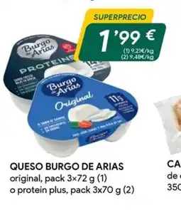 Masymas BURGO DE ARIAS Queso oferta