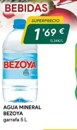 Masymas BEZOYA Agua mineral oferta