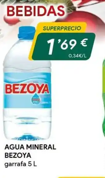 Masymas BEZOYA Agua mineral oferta