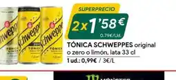 Masymas SCHWEPPES Tónica oferta