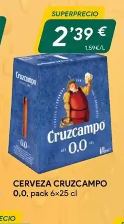 Masymas CRUZCAMPO Cerveza oferta