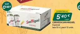 Masymas SAN MIGUEL Cerveza oferta