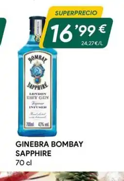 Masymas BOMBAY SAPPHIRE Ginebra oferta