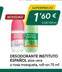Masymas INSTITUTO ESPAÑOL Desodorante oferta