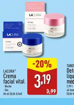 ALDI LACURA Crema facial vital oferta