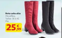Alcampo Bota caña alta oferta