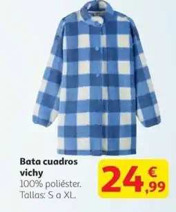 Alcampo Bata cuadros vichy oferta