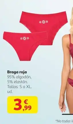 Alcampo Braga roja oferta