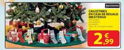 Alcampo INEXTENSO Calcetines en caja de regalo oferta