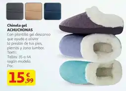 Alcampo ACHUCHONAS Chinela gel oferta