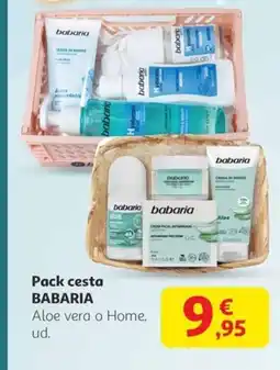 Alcampo BABARIA Pack cesta oferta
