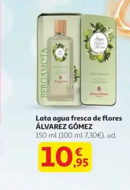 Alcampo ÁLVAREZ GÓMEZ Lata agua fresca de flores oferta