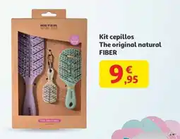 Alcampo FIBER Kit cepillos The original natural oferta