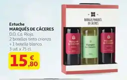Alcampo MARQUÉS DE CÁCERES Estuche oferta