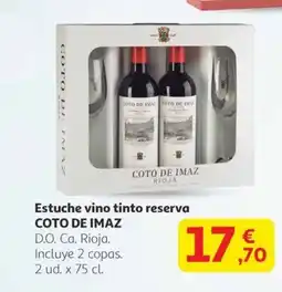 Alcampo COTO DE IMAZ Estuche vino tinto reserva oferta