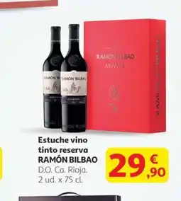 Alcampo RAMÓN BILBAO Estuche vino tinto reserva oferta