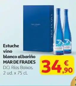 Alcampo MAR DE FRADES Estuche vino blanco albariño oferta