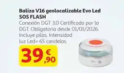 Alcampo SOS FLASH Baliza V16 geolocalizable Evo Led oferta