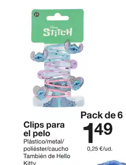 Zeeman Clips para el pelo oferta