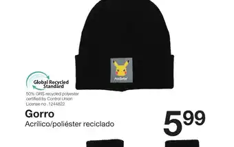 Zeeman Gorro oferta