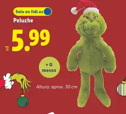 Lidl Peluche oferta