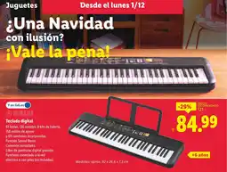 Lidl YAMAHA Teclado digital oferta