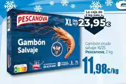 Unide Market PESCANOVA Gambón crudo salvaje 16/25 oferta