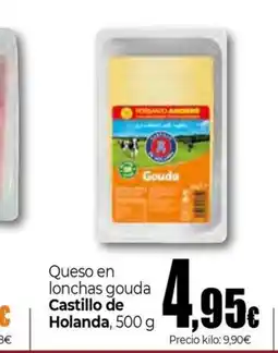 Unide Market CASTILLO DE HOLANDA Queso en lonchas gouda oferta