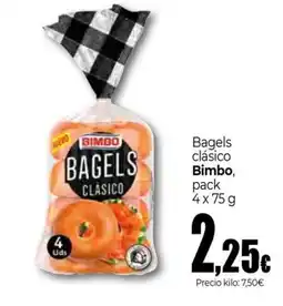 Unide Market BIMBO Bagels clásico oferta