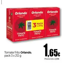 Unide Market ORLANDO Tomate frito oferta