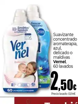 Unide Market VERNEL Suavizante concentrado aromaterapia, azul, delicado o maldivas oferta