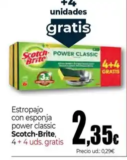 Unide Market SCOTCH-BRITE Estropajo con esponja power classic oferta