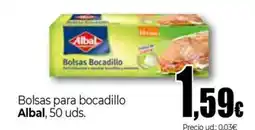Unide Market ALBAL Bolsas para bocadillo oferta