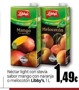Unide Market LIBBY'S Néctar light con stevia sabor mango con naranja o melocoton oferta