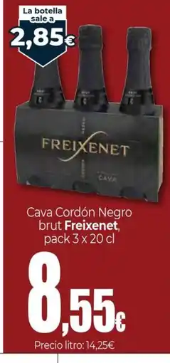 Unide Market FREIXENET Cava Cordón Negro brut oferta
