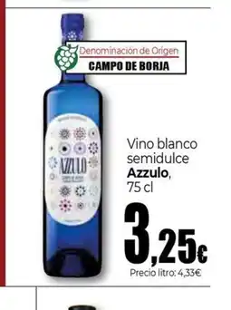 Unide Market AZZULO Vino blanco semidulce oferta