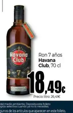 Unide Market HAVANA CLUB Ron 7 años oferta