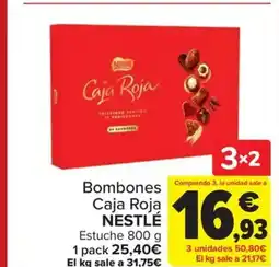Carrefour NESTLÉ Bombones Caja Roja oferta